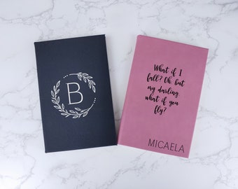 Personalized Leather Journal, Engraved Journal, Custom Notebook, Dream Diary, Journal with  Name, Leather Notebook