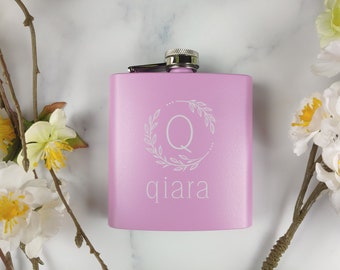 Petaca personalizada para mujer, regalo para despedida de soltera, petaca para dama de honor, regalo para despedida de soltera, petaca personalizada para mujer, regalo para dama de honor, petaca grabada