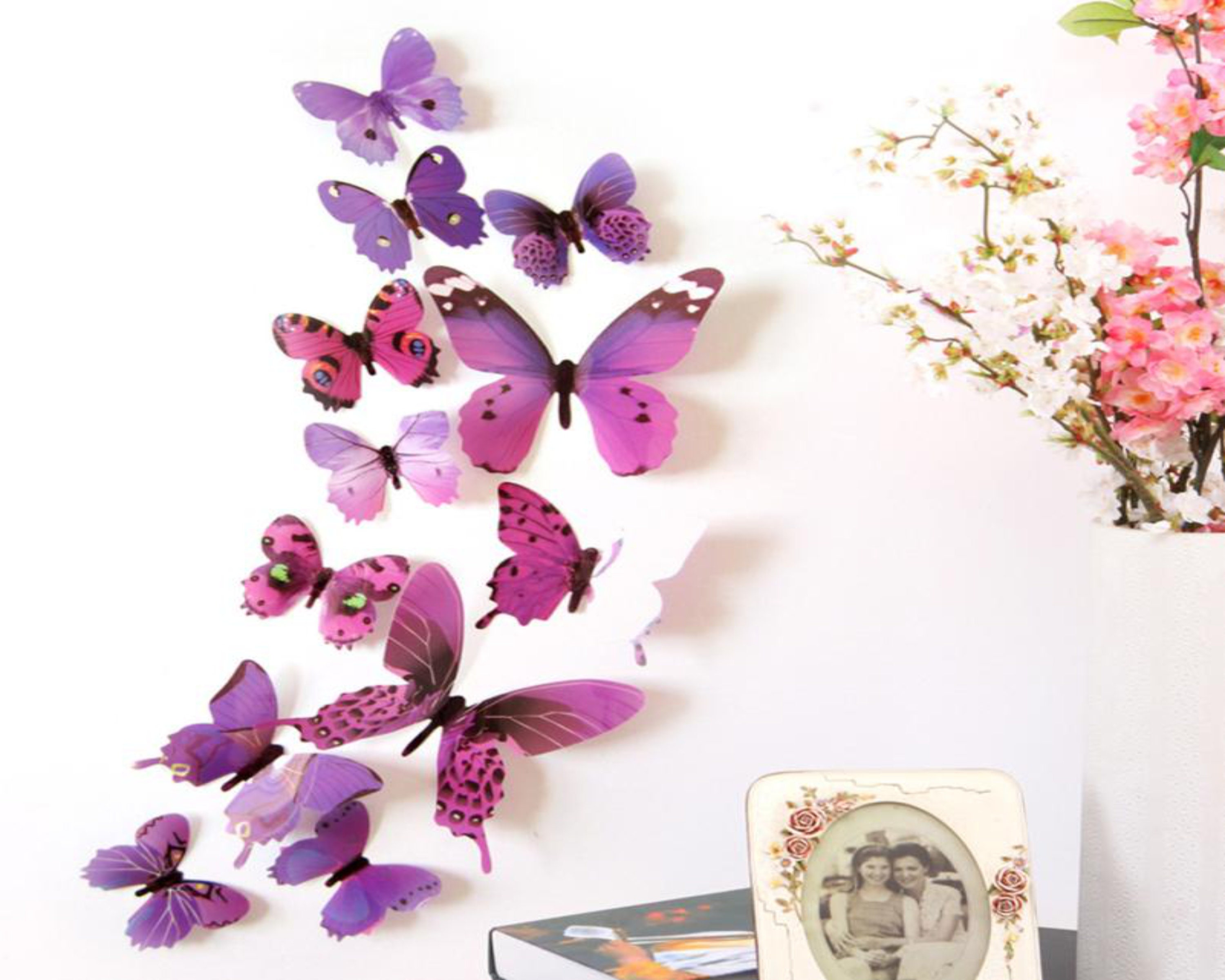 3d butterfly 2024 stickers for walls