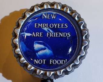 Finding Nemo work Retractable Reel ID Badge Holder nurse secretary pediatrics