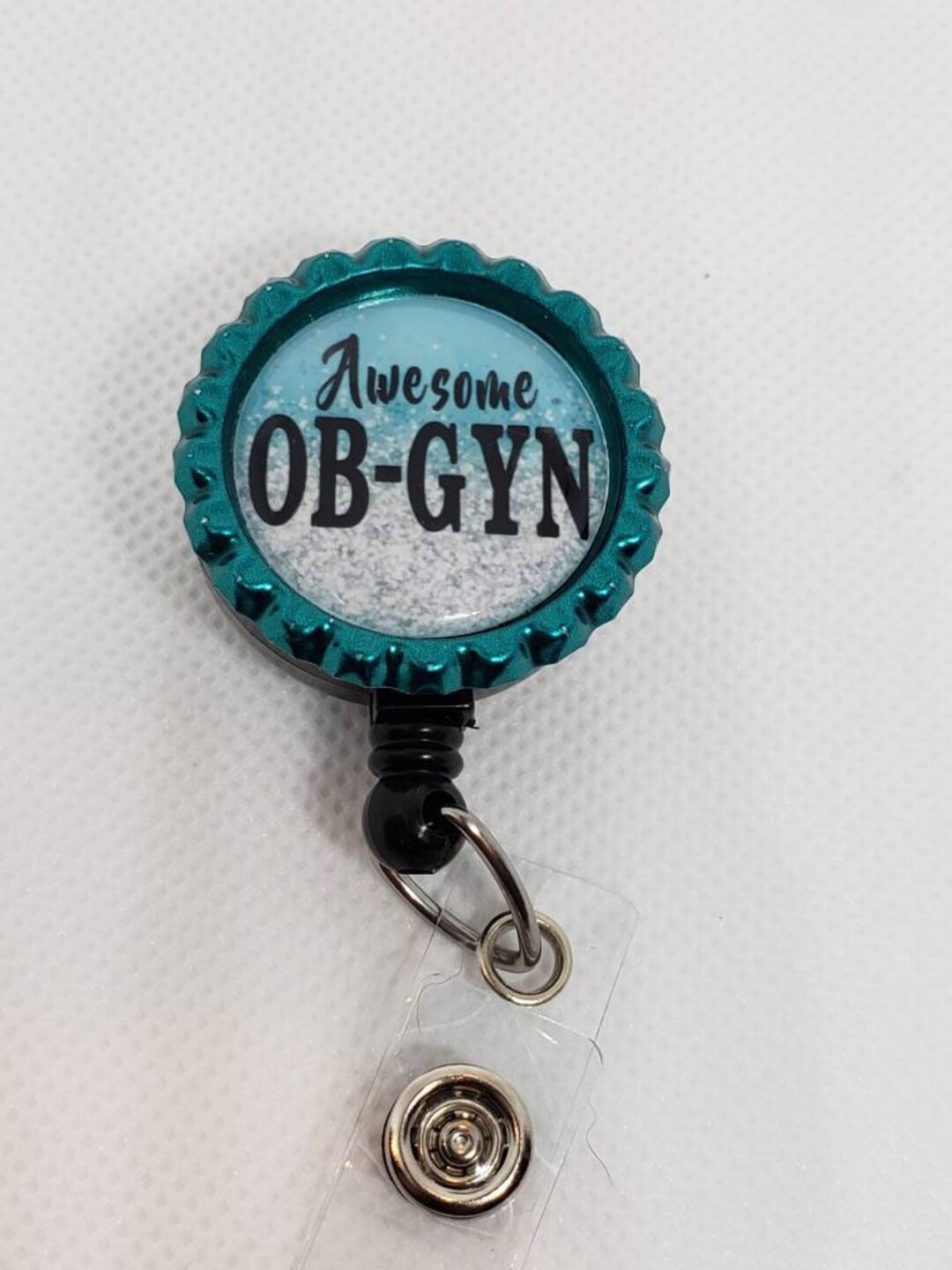 Aweaome OB GYN Badge Holder Retractable Reel RN Nurse Fertility Labor ...