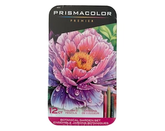 Prismacolor Premier Botanical Garden Colored Pencils – Set of 12, Artist Quality - #2023752