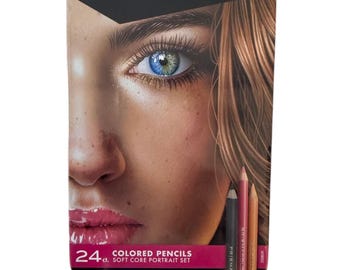 Prismacolor Premier Portrait Colored Pencils - 24 Soft Core Set