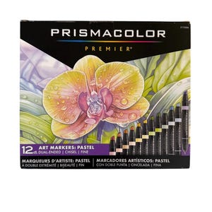 Prismacolor Premier Dual-Ended Art Markers - 12 Count Pastel Set