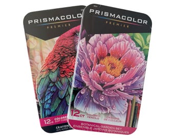 Prismacolor Premier Colored Pencils: Soft Core & Botanical Garden Set