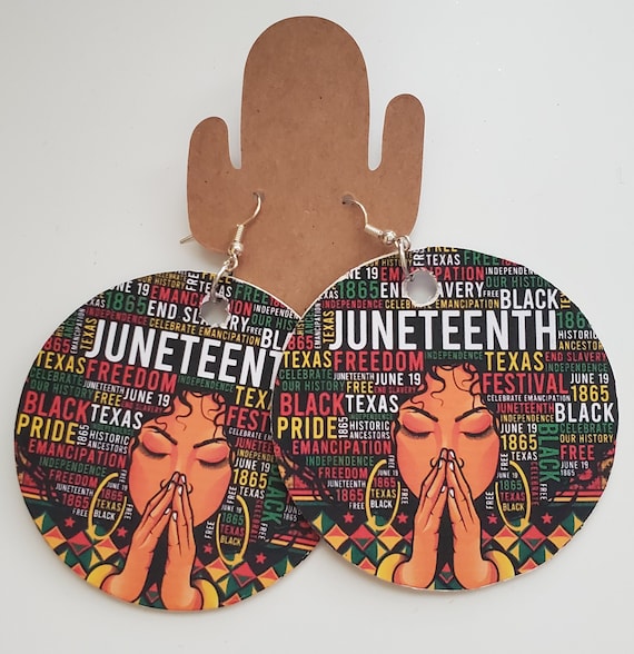Juneteenth Earrings - Etsy
