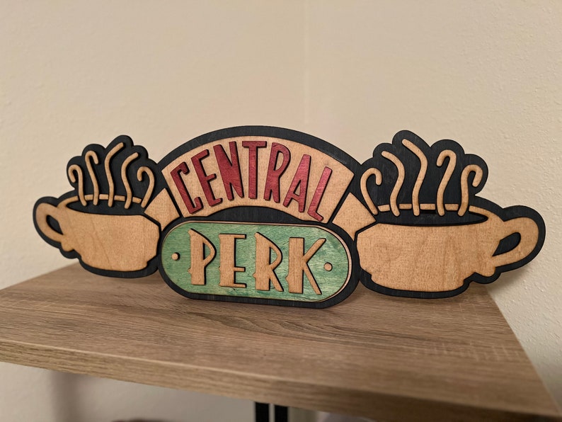 FRIENDS Central Perk Sign - Etsy