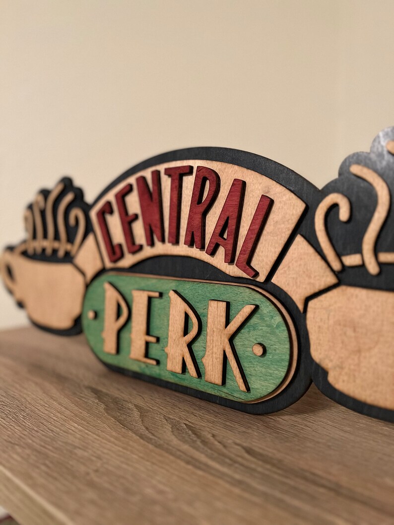 FRIENDS Central Perk Sign - Etsy