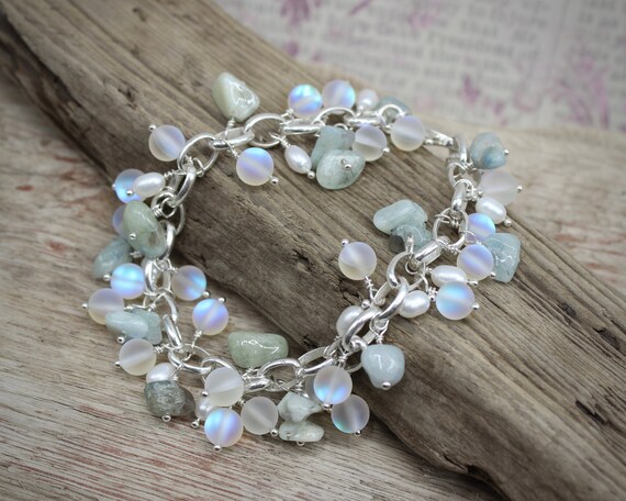 Sterling silver mermaid sale bracelet
