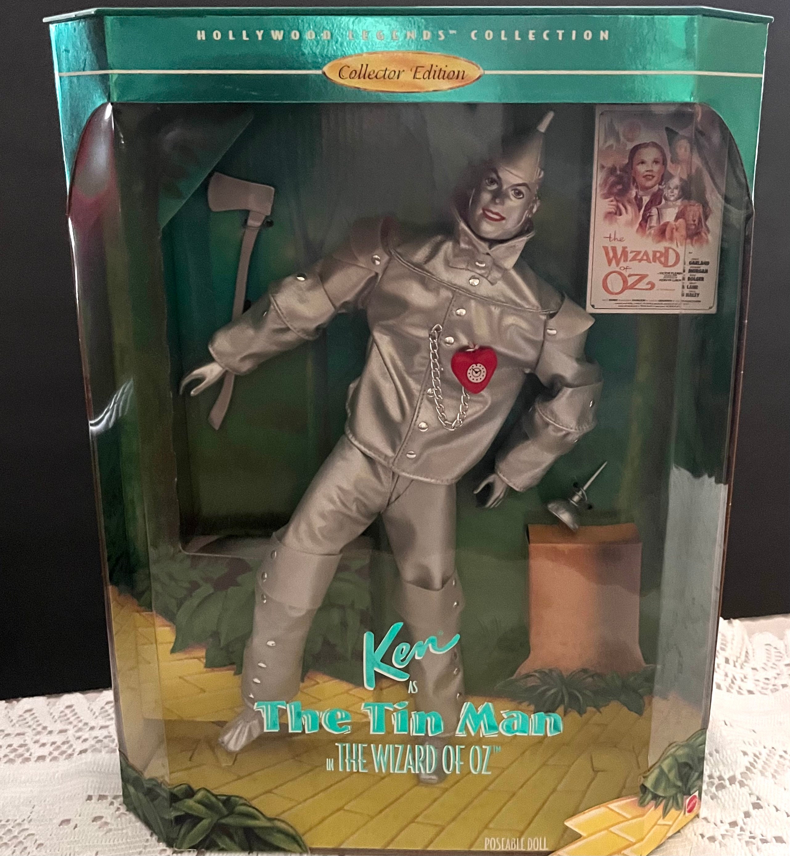 2 1995 Mattel Barbie Wizard of Oz Ken as the Tin Man #14902