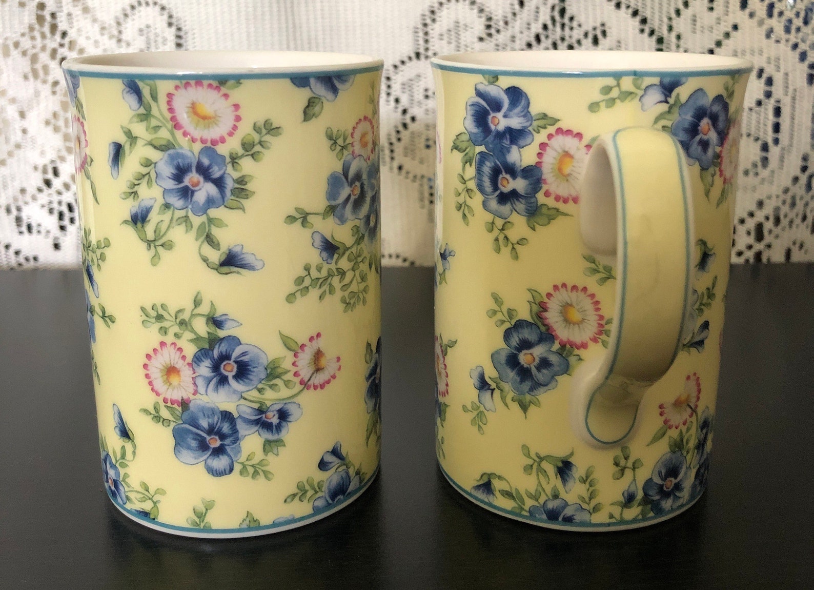 Set of two Royal Albert Mugs Etsy