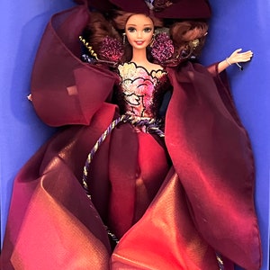 Mattel Autumn Glory Barbie Doll Enchanted Seasons Limited 3rd Edition 1995 NIB With shipper box