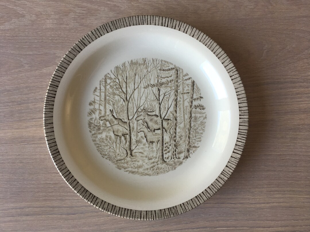 Rörstrand Vintage Plate SVENSK NATUR - Etsy