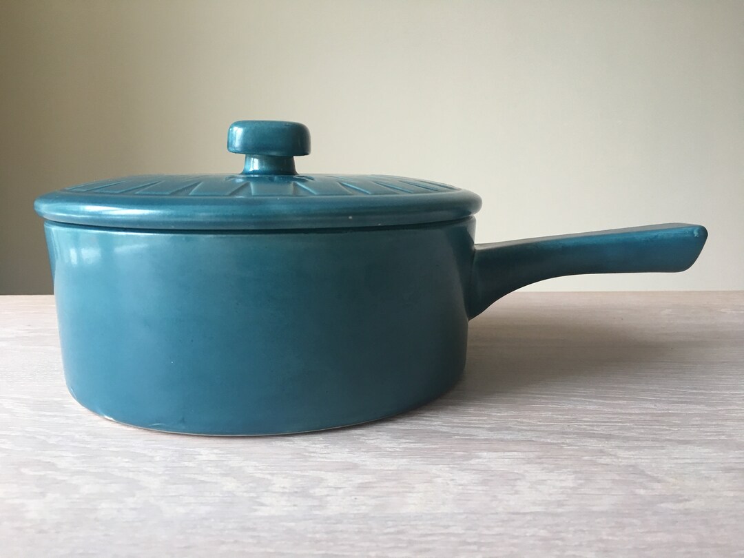 BO Fajans Vintage Saucier / Saucepan With Lid CEYLON Etsy
