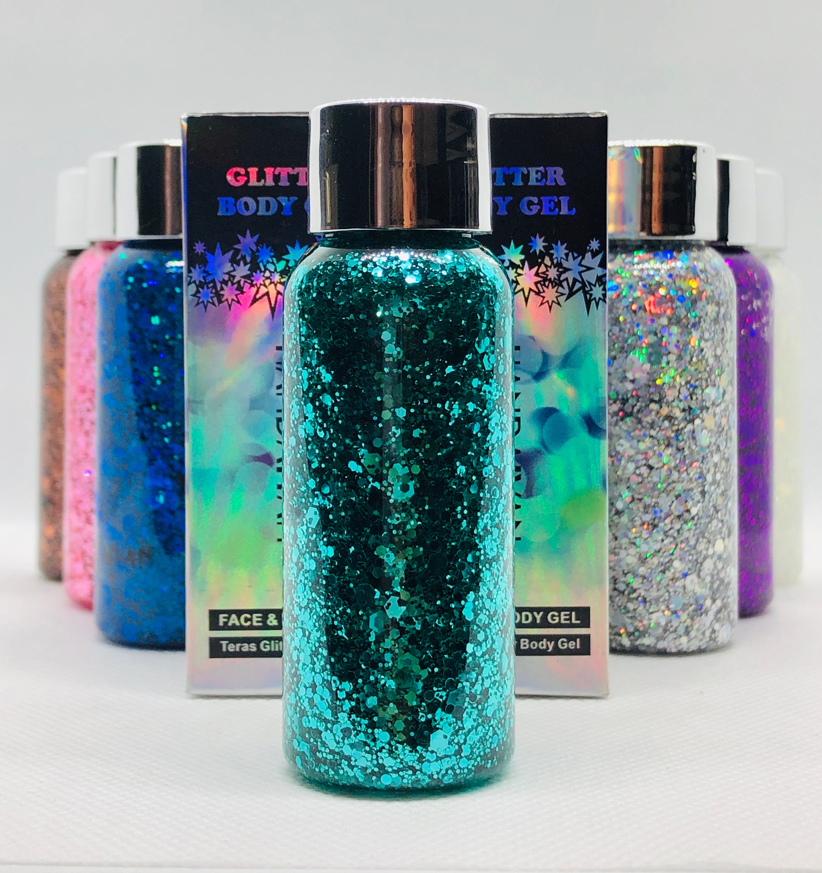 Festival Face and Body Glitter Gel, Face Glitter Gel, Body Glitter