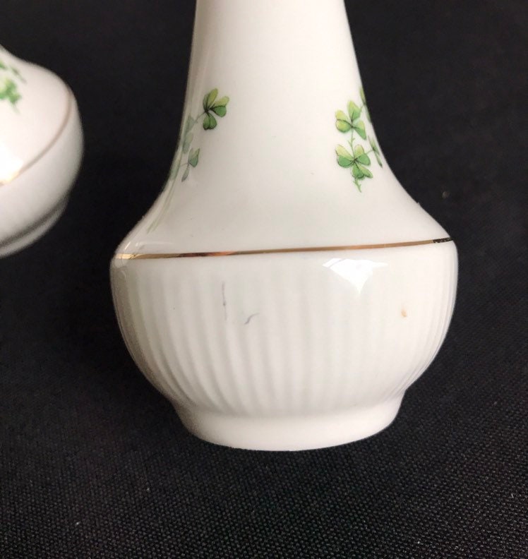 SANFORD ENGLAND Fine Bone China Salt & Pepper Shaker Set Etsy