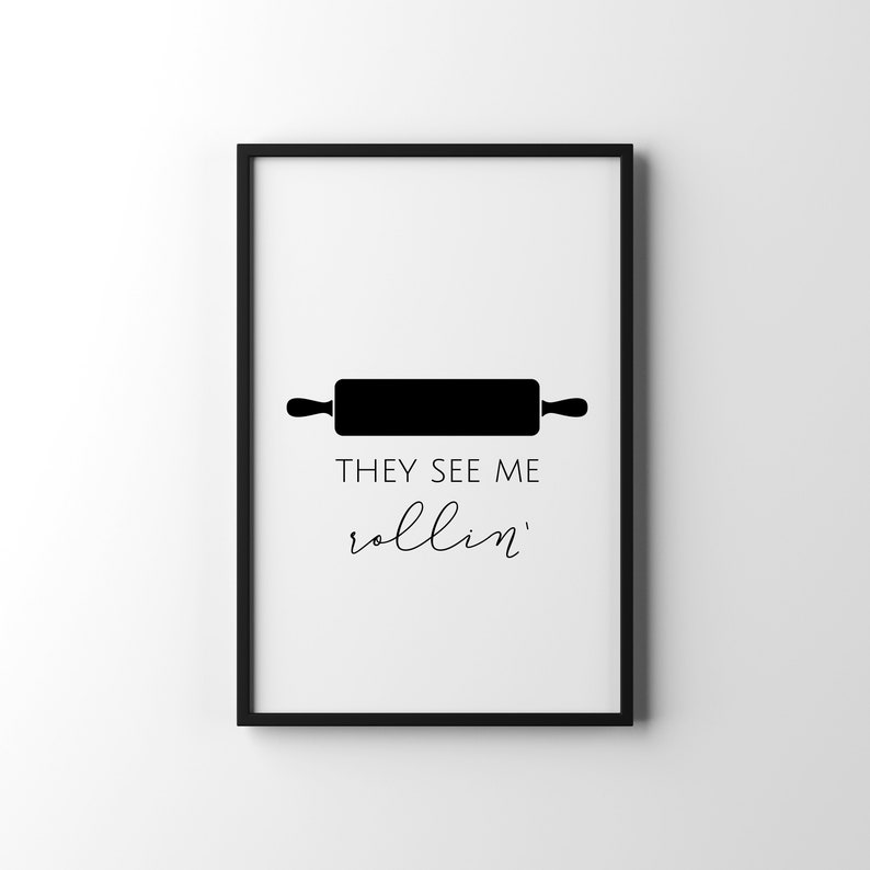 Kitchen print framed kitchen wall art kitchen decor kitchen etsy