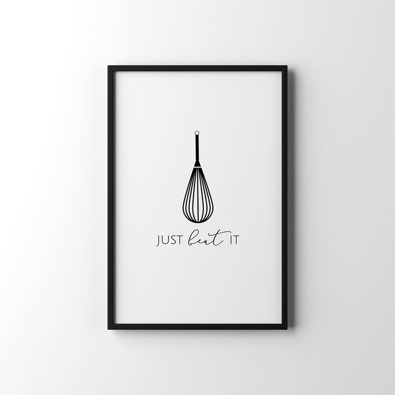 Kitchen Print Framed Kitchen Wall Art Kitchen Decor Kitchen Etsy