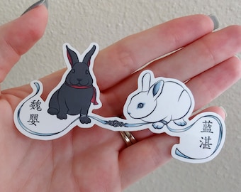 Untamed Buns Vinyl Sticker