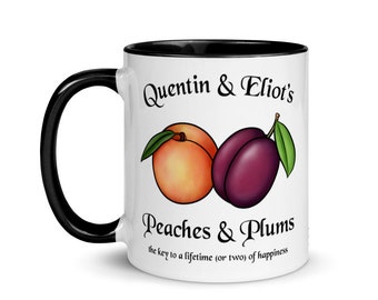 Fillory's Finest Peaches and Plums Mug
