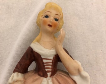 Vintage Arnart Porcelain Figurine - Woman