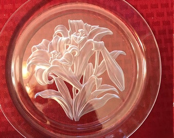 Hoya Crystal Plate Etsy