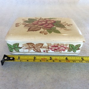 Vintage Cigarette Box & Lid Wildbriar by WEDGWOOD