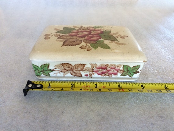 Vintage Cigarette Box & Lid Wildbriar by WEDGWOOD