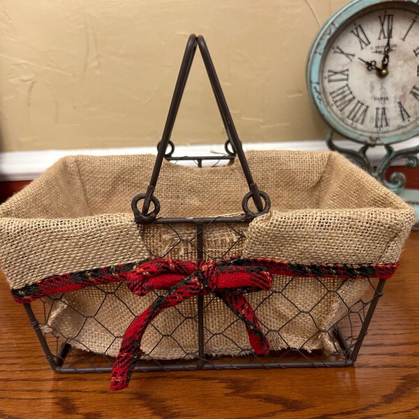 Chicken Wire Basket Etsy