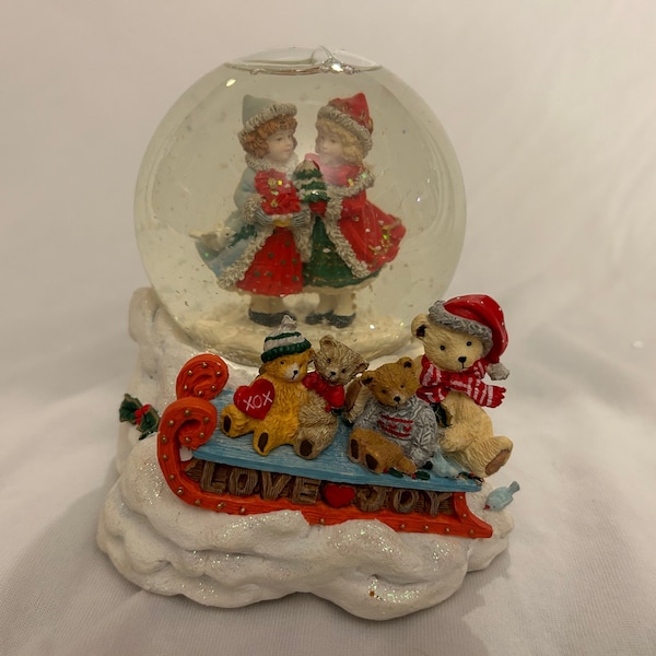 San Francisco Music Box Company Snow Globe Etsy