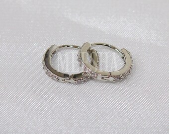 Silver / Gold Clicker Earring High Quality Earring Hoop