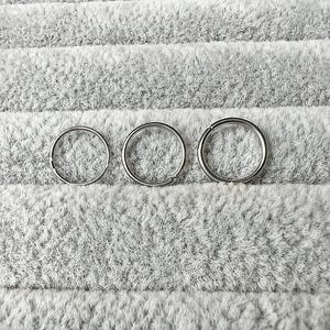 Plain Nose Ring Nose Hoop For Nose Piercing, High Quality Cartilage Hoop, Tragus Hoop, Helix Hoop, 18G 20G 22G Surgical Steel Jewellery