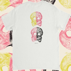 T-shirt suédois Candy Bubs T-shirt unisexe tendance graphique T-shirt nourriture vintage funky bonbons illustration rétro bonbons cuisson foodie bonbon