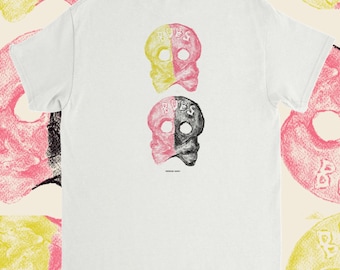 T-shirt suédois Candy Bubs T-shirt unisexe tendance graphique T-shirt nourriture vintage funky bonbons illustration rétro bonbons cuisson foodie bonbon