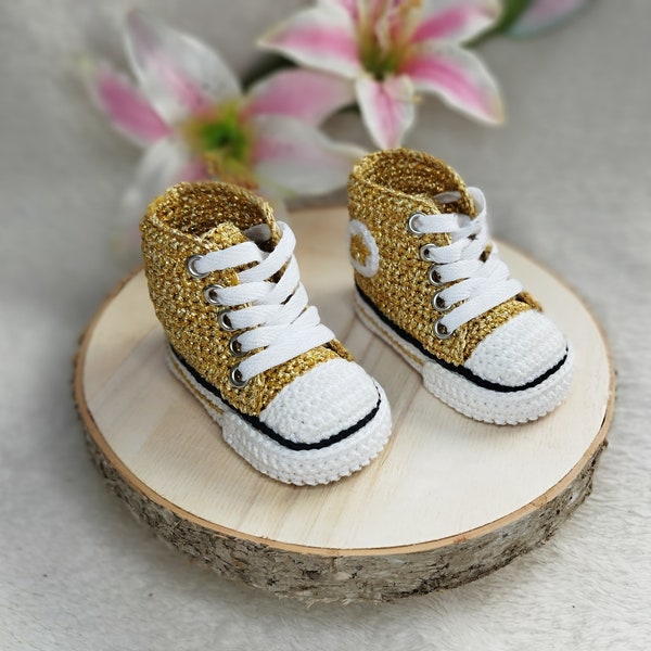 Baby Turnschuhe Gold (limited edition)