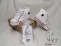 Baby shoes/boots/sneakers crocheted, handmade "Chucks" (All Stars Converse) product logo