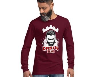 Camiseta unisex de manga larga Castlebeard Castle
