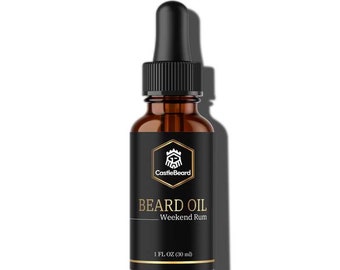 Aceite para barba Weekend Rum de 1 onza líquida