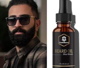 Aceite para barba Blue Bloods de 1 onza líquida