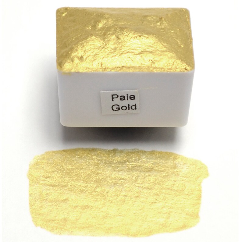 Gold Metallic Watercolor Paint Set Beautiful Artist Gifts Etsy
