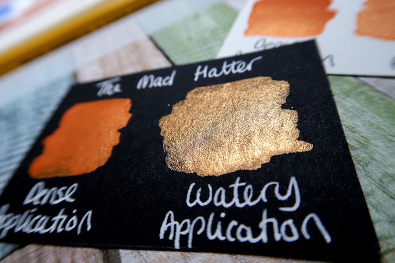 Alice's Adventures in Wonderland Watercolor Set - Metallic Paints - Gifts for Artists - Handmade Watercolors image 10