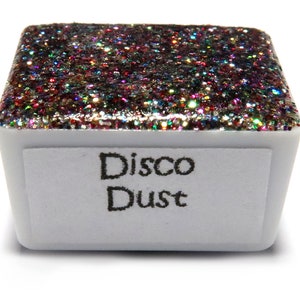 Edible Glitter Dust SHINY BLACK 6 Grams Container Magic Dust , Kosher,  Gluten Free, Vegan Free, Nut Free, FDA , Edible. 