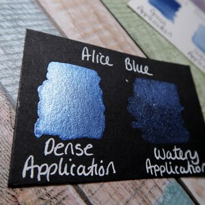 Alice's Adventures in Wonderland Watercolor Set - Metallic Paints - Gifts for Artists - Handmade Watercolors image 6