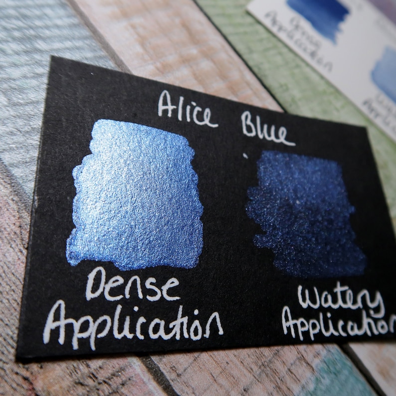 Alice's Adventures in Wonderland Watercolor Set - Metallic Paints - Gifts for Artists - Handmade Watercolors image 6