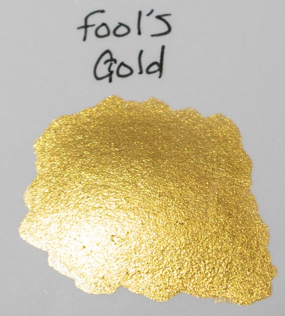 Fool's Gold Watercolor Paint Handmade Watercolors Metallic