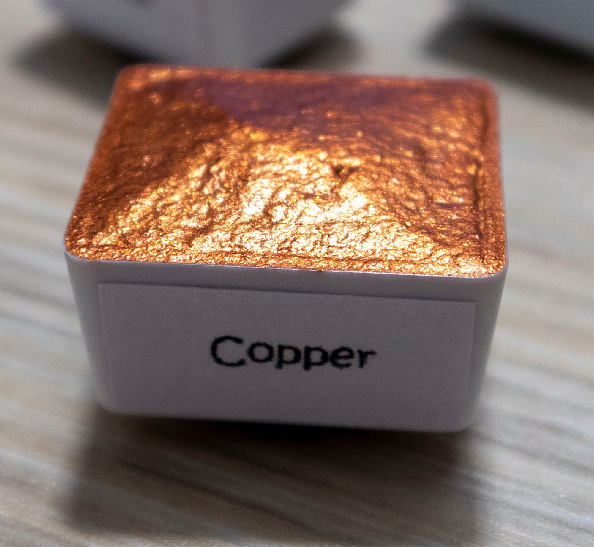 Metallic Copper Watercolor Paint - Handmade Watercolors - Metallic Watercolors - Shimmer Paints