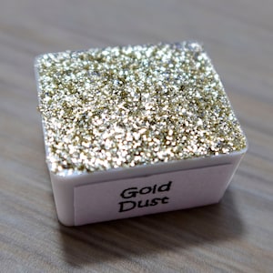 Gold Dust - Handmade Watercolors - Metallic Glitter Paints