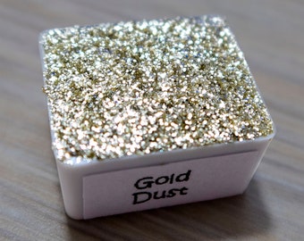 Gold Dust - Handmade Watercolors - Metallic Glitter Paints