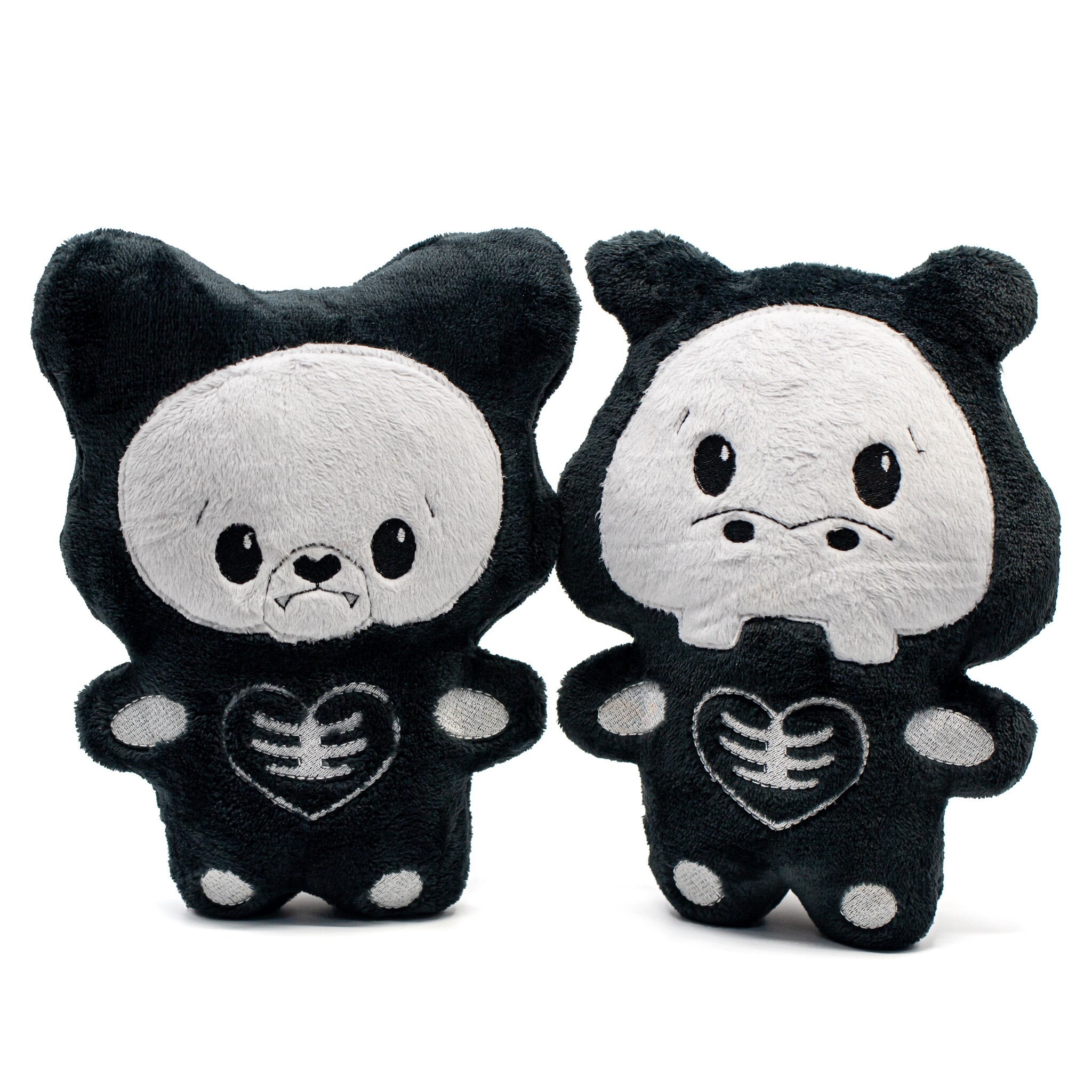 cute skeleton plush