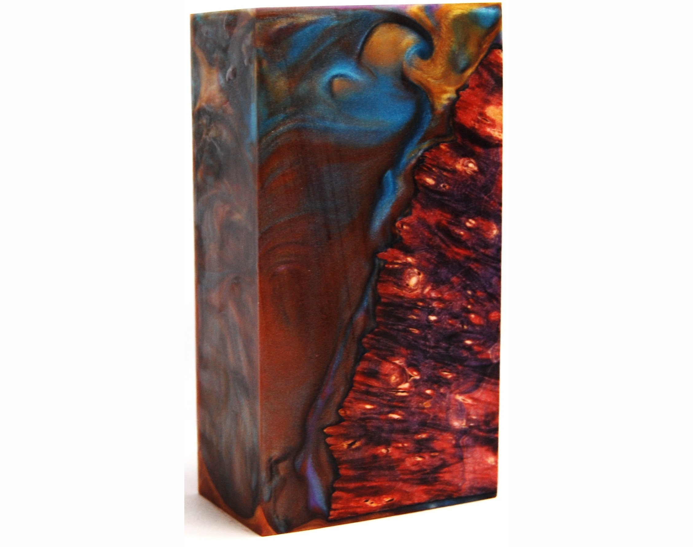 Stabilized Wood Hybrid Block Woodturning Blank Etsy Ireland